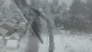 01-25-2026 Chalfont PA Drone Footage of Heavy Snow from Winter Storm 