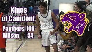 Camden 100 Woodrow Wilson 54 | Boys basketball | D.J. Wagner 31 points!