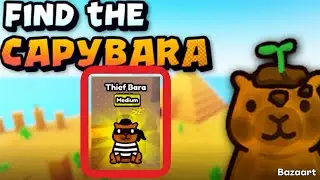 !!️НАЙДИТЕ КАПИБАРУ!!️ Как найти капибару в Roblox #gamezoneplus #roblox