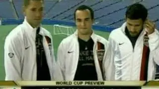 Clint Dempsey, Landon Donovan, Pablo Mastroeni on Cold Pizza