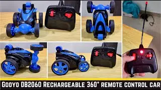 Gooyo DB2060 Rechargeable 360&deg; Rotating & Rolling Small Stunt Car Toy with USB Cable charging review