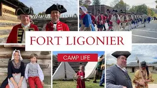 Fort Ligonier Days 2022 Camp Life and Parade