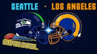 Seattle Seahawks vs Los Angeles Rams | Tecmo Super Bowl Gameplay (NES)