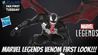 Marvel Legends Venom Figure First Look!! Hasbro Pulse Fan First Tuesday