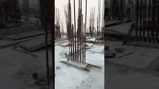 #Steel #work #contraction #video #civil #vlogs #column #building