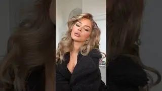 Mob wife inspired makeup tutorial 🖤 #grwm