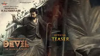 DEVIL NKR 21 Kalyan Ram First look Official Teaser | Kalyan Ram Birth day Poster |  Kalyan Ram |