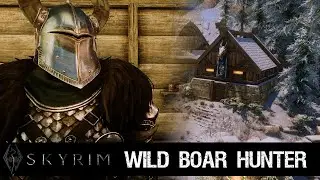 Skyrim LE - Wild Boar Hunter Armor and Mount