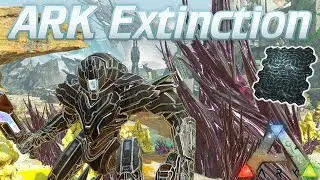 SOLO FOREST TITAN KILL, EASY ELEMENT & BUILDING A MEK! - ARK Survival Evolved Extinction DLC Ep 18