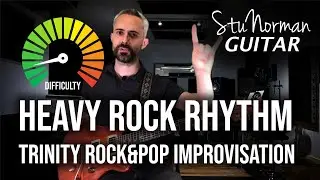 Heavy Rock Rhythm Guitar Improvisation - Trinity Rock&Pop Session Skills