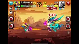 I 1 SHOTTED THE ENEMY STORM BRINGER DRAGON!!!!!!!!#shorts #dragoncityshorts
