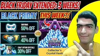 Free Crystals this Week?! 🤯 Enjoy THREE WEEKS of Black Friday Events and Sales! |Marvel Future Fight