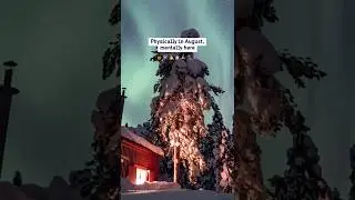 Physically in August but already dreaming of Sweden&rsquo;s magical winter! ❄️✨