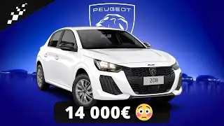 😳 208 LOW-COST : Vitres Manuelles, Pas d&rsquo;&Eacute;cran, Moteur de Fiat ?!