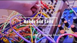 Serge Modular Study 18 / Heads and Tails (Random*Source INORI & Mantra II, Chase Bliss Lossy, etc)