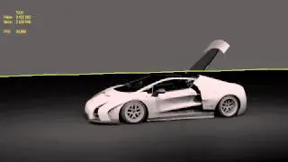 Car design project Grav80 engine cover testing