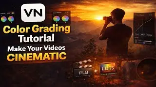 VN App Color Grading Tutorial | Make Your Videos CINEMATIC 