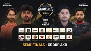 TEC GAUNTLET SEASON 2 -BGMI | SEMI FINALS- GROUP AxB ft. @TeamXSparkBGMI @mogoesports @Orangutan_TV
