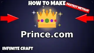 How to make 👑 Prince.com - Infinite Craft