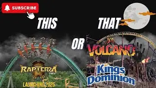 Rapterra Update | Volcano The Blast Coaster | Open Thoughts?