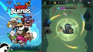 Hero Blasters Defense gameplay