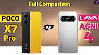 POCO X7 Pro vs Lava Agni 4 : Full Comparison 🤔❓