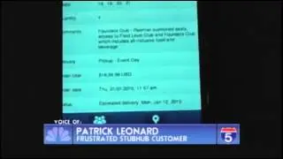 Ducks fan disappointed with StubHub ticket price error - Jan 7th, 2015
