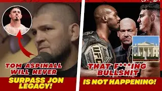 Khabib Says Aspinall Won&rsquo;t Surpass Jon Jones, Dana White Ends Jones&rsquo; White House Superfight Talk