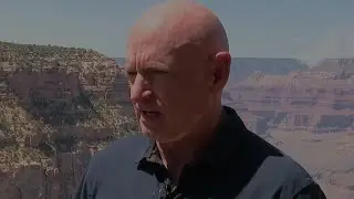 Senator Kelly visits northern AZ as the Dragon Bravo Fire continues to burn