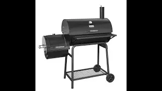 Royal Gourmet Smoker Unboxing And Assembling