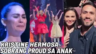 KRISTINE Hermosa BUMUHOS Ang LUHA ng Marinig Ang MALA-Anghel BOSES ng Kanyang ANAK sa Voice Recital