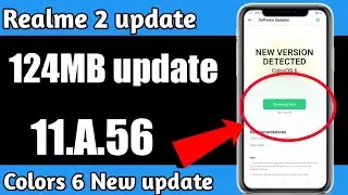 ColorOS 6 update on Realme 2 &C1 | New update received!!