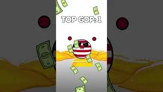 TOP GDP 🔥 #countryballs