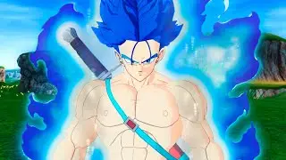 Dragon Ball Raging Blast 1: Trunks SSB Evolution ( Port By LBfury )
