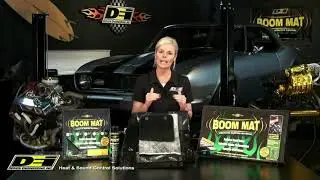 Design Engineering 050210 Boom Mat Sound 2mm Damping Material with Adhesive Backing, 12.5