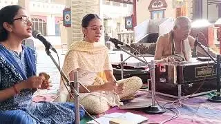 10.AlolaTulasi..VanamalaBhushana..SriRamaRamaHare...TUSHARA &DHANASHRI at ETD Temple..AkhandaBajan 
