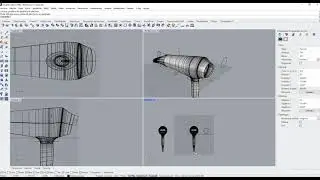 Rhinoceros - modelado de secador de pelo parte 2