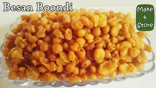 How to make boondi - Besan boondi recipe - Ramadan Special