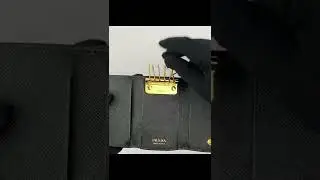 PRADA Saffiano Leather Keychain 1PG222 2DZV F0002 #shorts