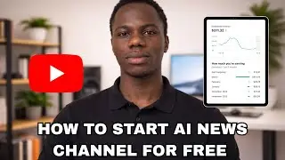 How to Create a TV News Channel Using AI For FREE | Step by Step Tutorial