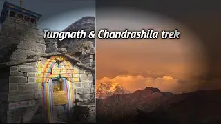 Tungnath Chandrashila Trek Full Vlog | Chandrashila 360 View | Ride with Amit Gaur.