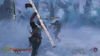 GOW Ragnar&ouml;k Onslaught shield tech and Running spear tech