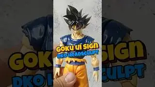 DKO Ultra Instinct Sign Goku Headsculpt #kibacollectibles #goku #shfiguarts #DKO #dragonballsuper
