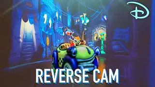 REVERSE CAM: Roger Rabbit's Car Toon Spin at Disneyland