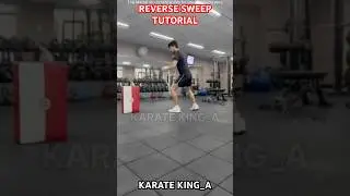 Reverse Sweep Kick Tutorial #martialarts #taekwondo #shorts #tutorial #youtubeshorts