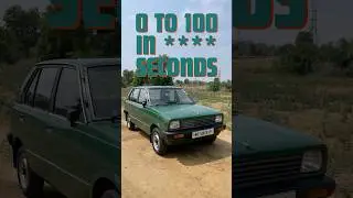 Maruti 800 SS80 0 to 100