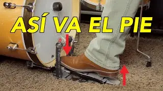 Técnica básica de pedal de bombo en batería | parte 1