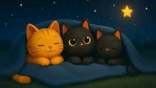 Sleepy Cats Under the Stars – Relaxing Lo-fi Sleep Music for a Cozy Night