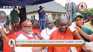Ekroda : Otota of Idjerhe Kingdom leads Community in Annual Festival Celebration