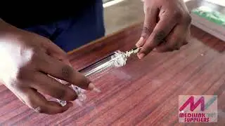Connecting the Oral Cannula to the Reusable Syringe